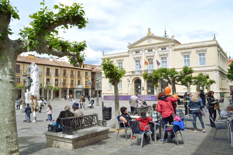 Площадь Майор в Паленсии