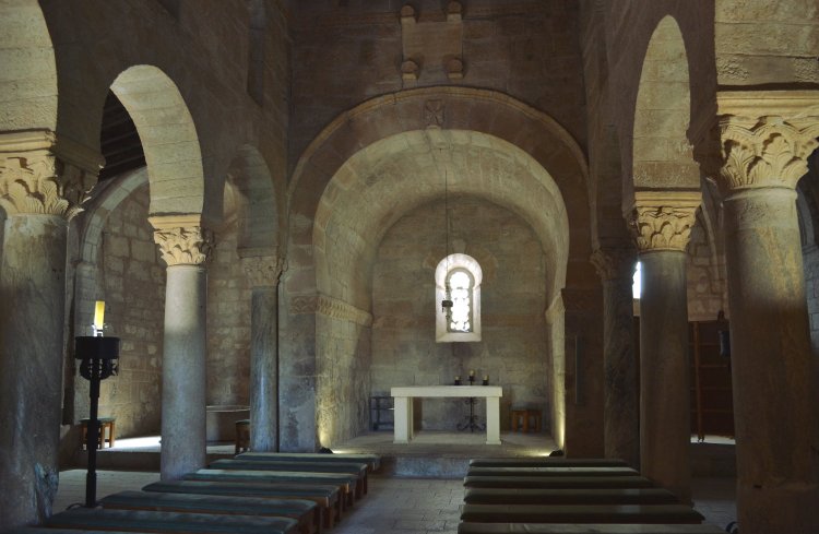 В церкви святого Иоанна де Баньос