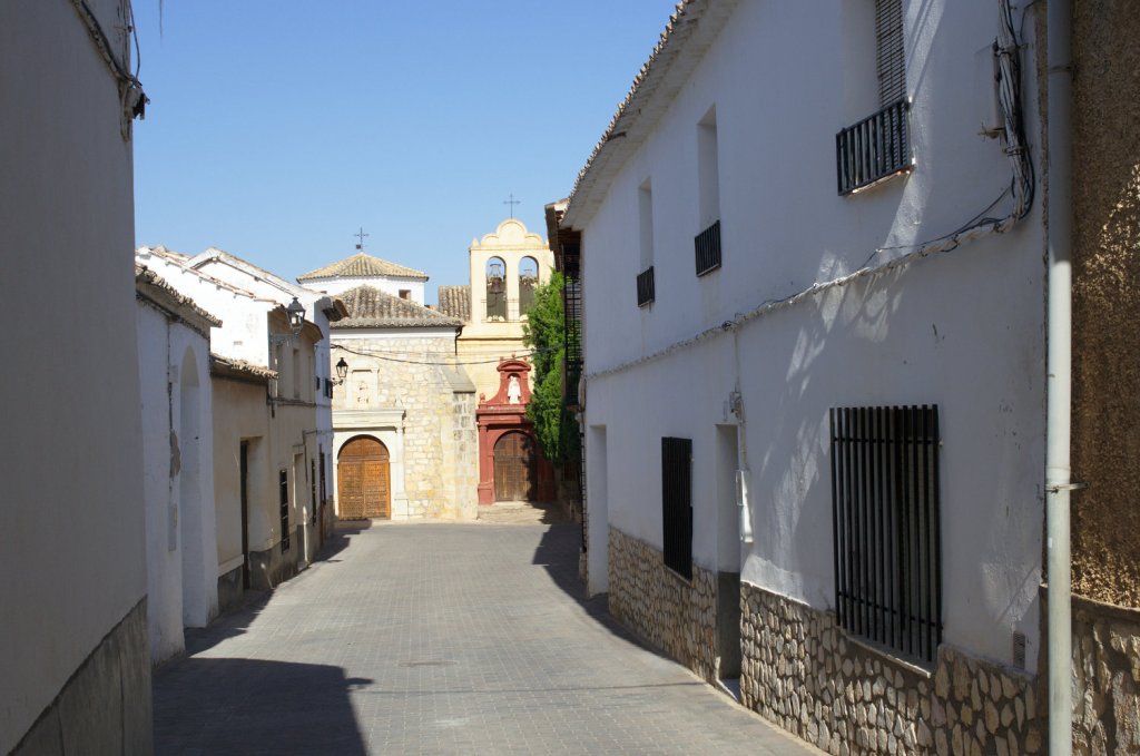 Una calle de El Toboso