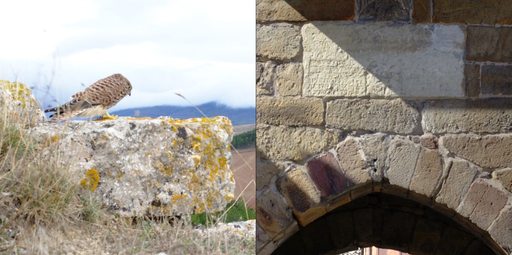 Орлёнок в замке Агилара. Еврейская надпись на Рейносских воротах.