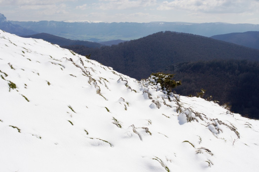 Ladera nevada.