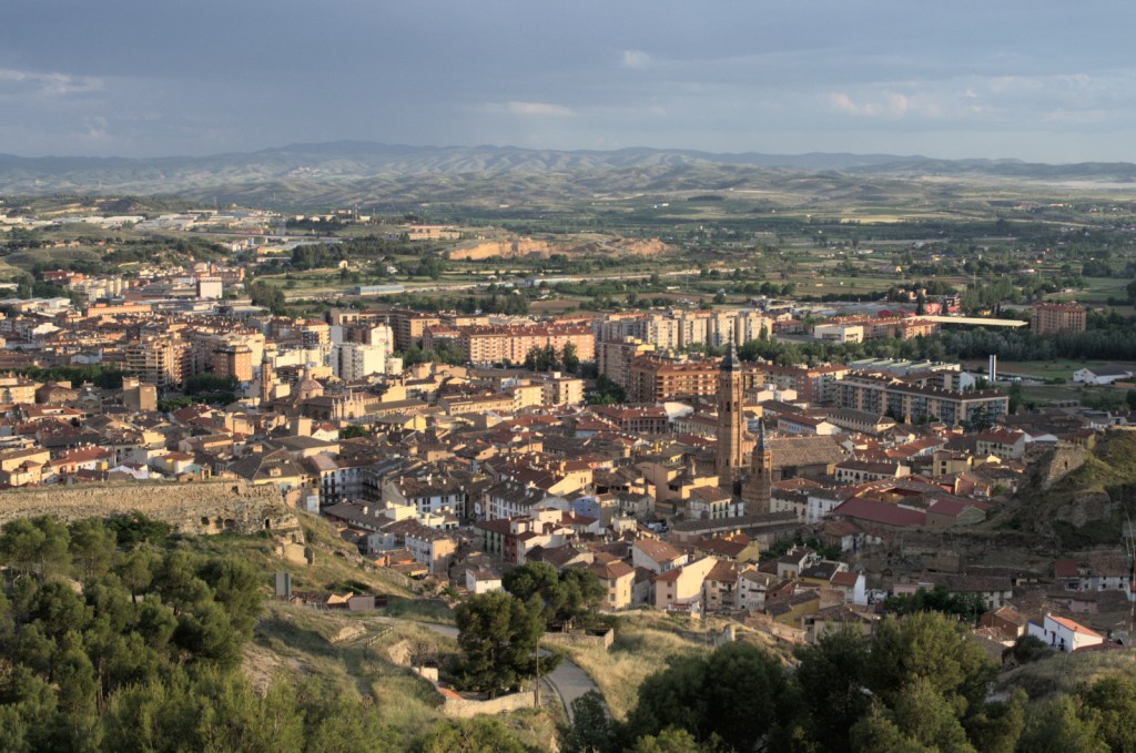 Calatayud visto desde el castillo de Ayub.