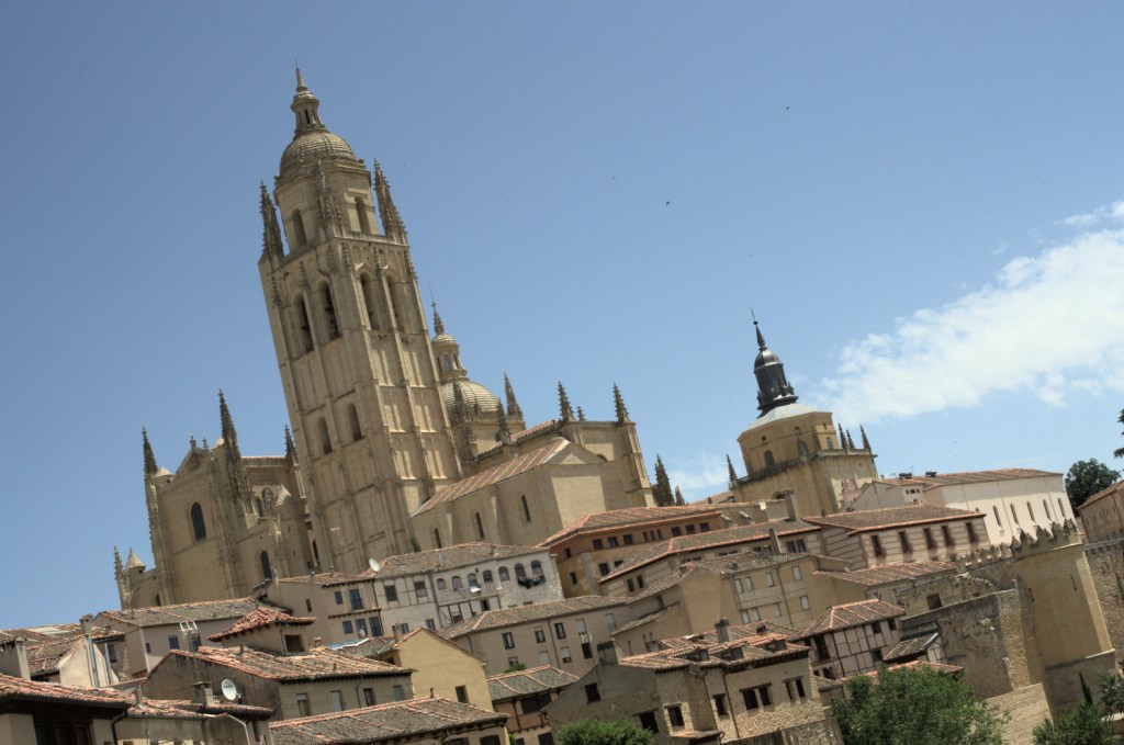 Vista sobre la catedral desde la antigua muralla