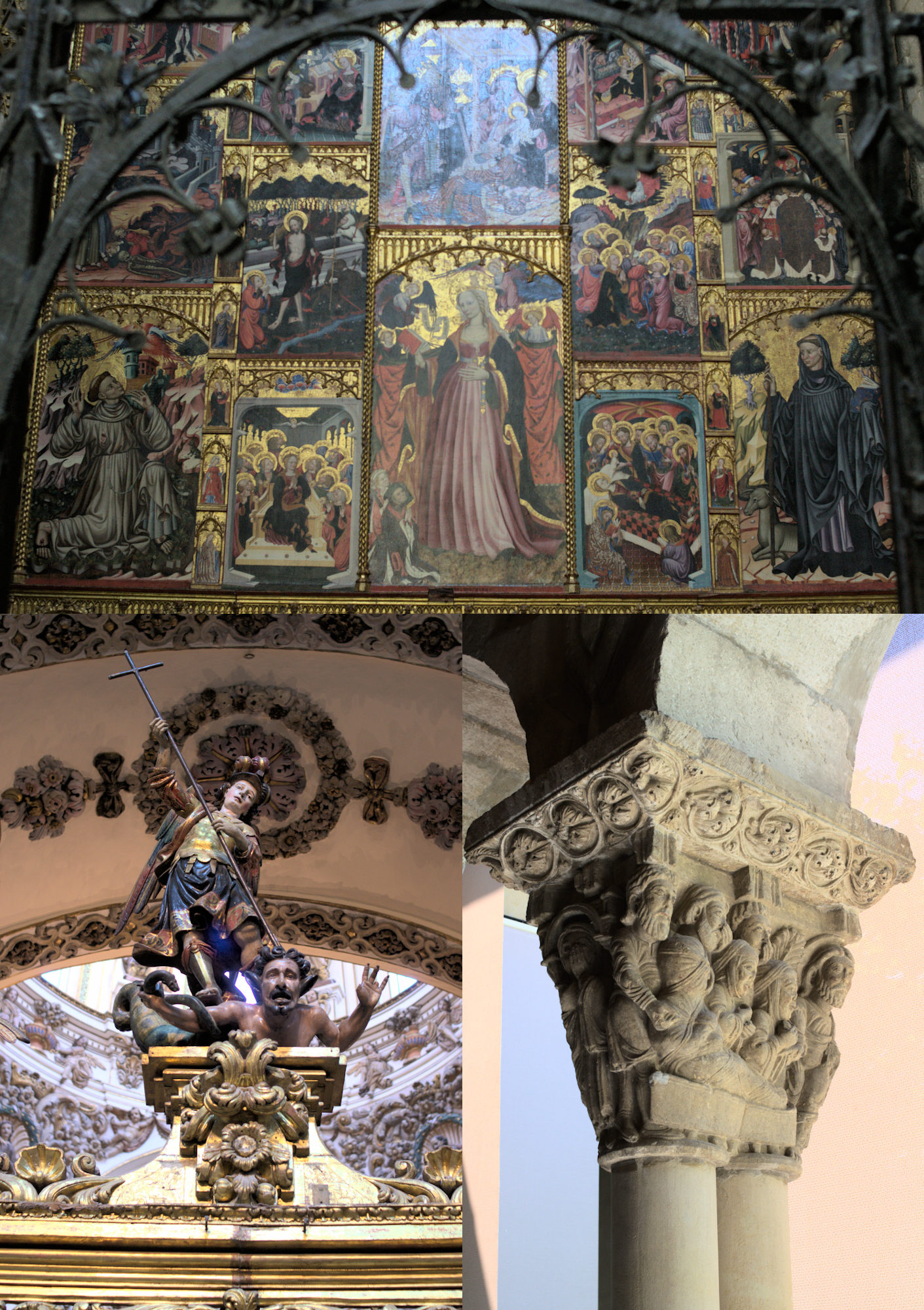 Элементы внутреннего убранства собора