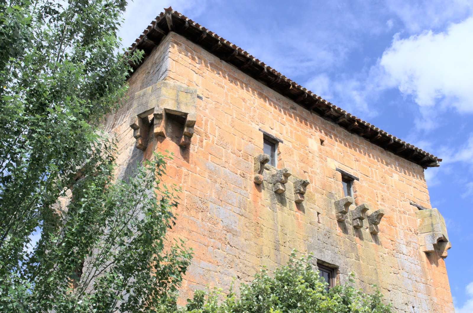Верхний уровень средневековой башни